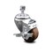 Service Caster 3 Inch High Temp Glass Filled Nylon 1/2 Inch Threaded Stem Caster with Brake SCC-TS20S314-GFNSHT-TLB-121315 - alternate 1